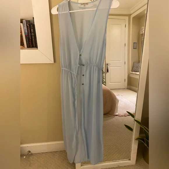 Light Blue Coverup - Picture 1 of 3